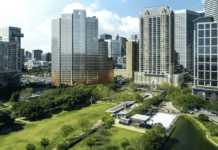 История Discovery Green: совмещение городского парка и современного пространства в Хьюстоне