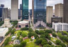 Sam Houston Park, a historical gem in the city center